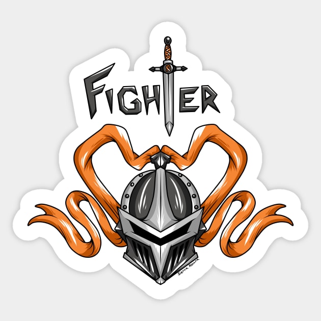 Leukemia Fighter Sticker by SierraAshura